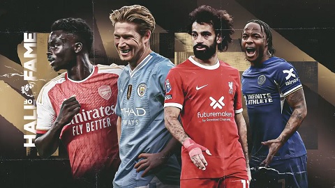 Top 10 ngôi sao xứng đáng vào Đại sảnh danh vọng Premier League